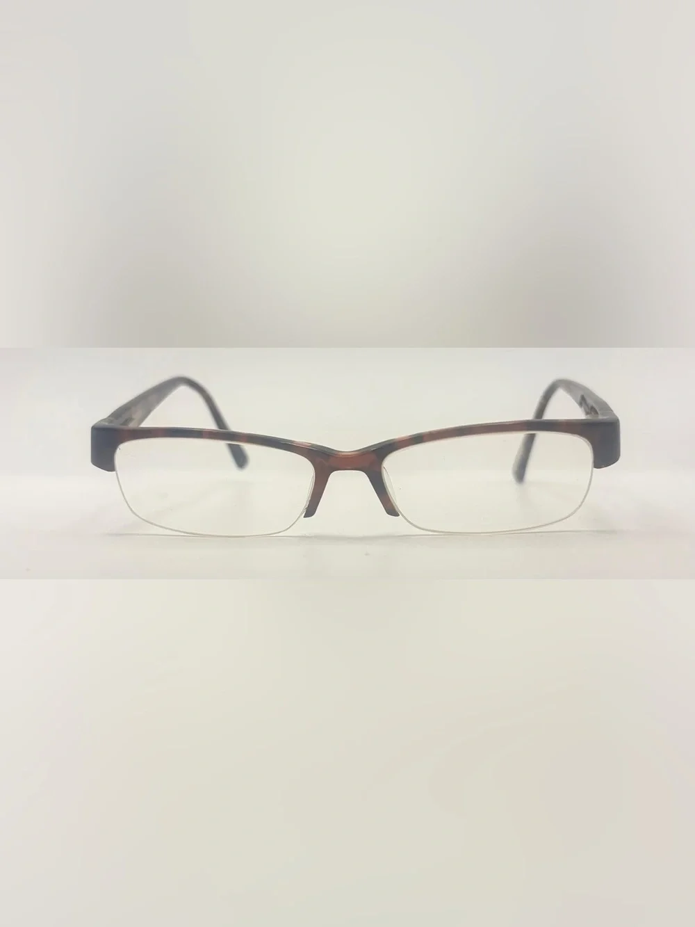 Ted Baker B805 Tortoise Oval Half-Rim Sunglasses Frames Only